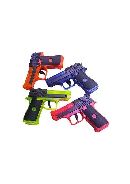 Glock Model Renkli Basınçlı Hareketli Kızaklı Karne Hediyesi Su Tabancası 13 cm fiyatları