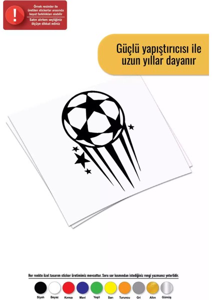 Hızlı Top - Araç, Oto, Laptop, Duvar Uyumlu Sticker 40*64 cm