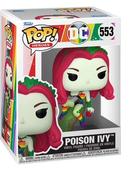 Pop! Heroes: Pride, Poison Ivy Dc Comics Koleksiyonluk Vinil Figür 9,5 cm
