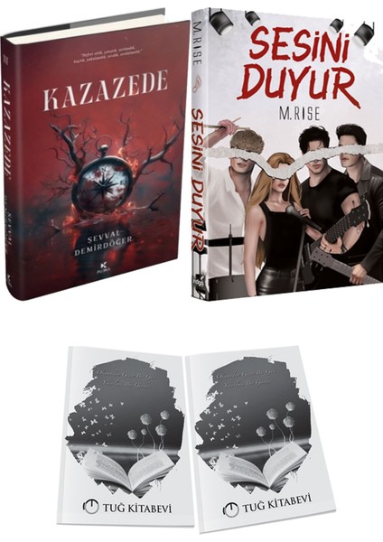 Sesini Duyur 1 Ciltli ve Kazazede 3 Ciltli Şevval Demirdöğer 2li Set + Hediyeli