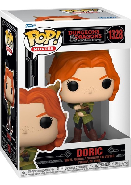 Pop! Filmler Zindanlar ve Ejderhalar Doric, Koleksiyonluk Vinil Figür, 9,5 cm