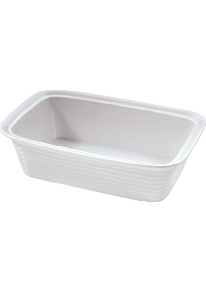 Burgund Lazanya Kabı 38X25X7 cm Yüksek Kenarlı