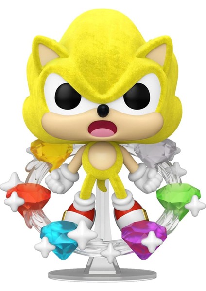 Pop! Plus: Sonic, Zümrütlü Süper Sonic Figür, Koleksiyonluk Vinil Oyuncak