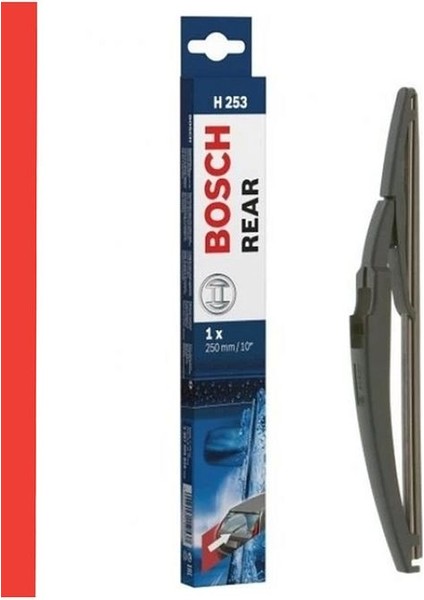 Mazda 2 2022-2025 Uyumlu Arka Silecek | Bosch Rear Serisi |