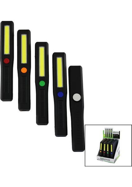 Pilli - Mıknatıslı El Feneri NO-320 (4172)