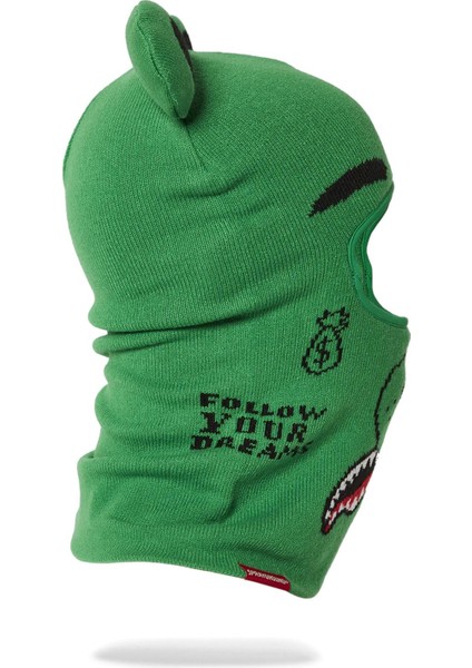 The Real Money Bear Ski Mask, Örgülü Yapı, %100 Akrilik, Sınırlı Sayıda Kayak Maskesi modelleri