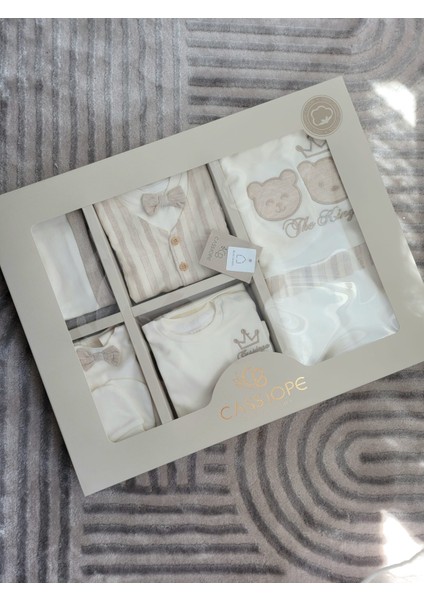 Incibaby % 100 Pamuk Erkek Bebek 10'lu Hastane Çıkışı Seti