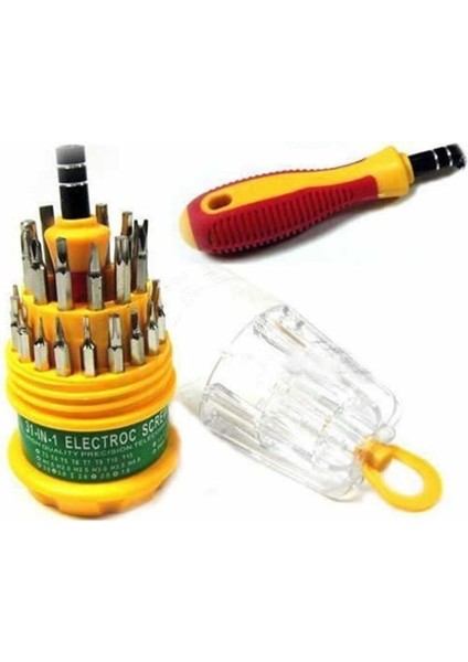 Çok Amaçlı Tornavida Seti 30'lu Çanta Boy Ergonomik Mini Tool Seti modelleri