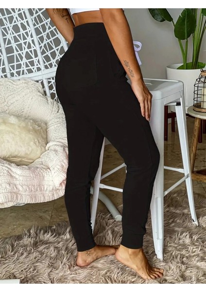 Kadın Kısa Kollu Madonna Yaka Viskon Crop Bluz Cepli Iki Iplik Eşofman Takım fırsatları