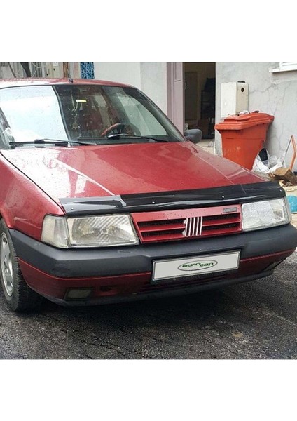Fiat Tempra Uyumlu Ön Kaput Koruma Rüzgarlığı 3mm Akrilik (Abs) Parlak Siyah Deflektör 1989-2000 fırsatları
