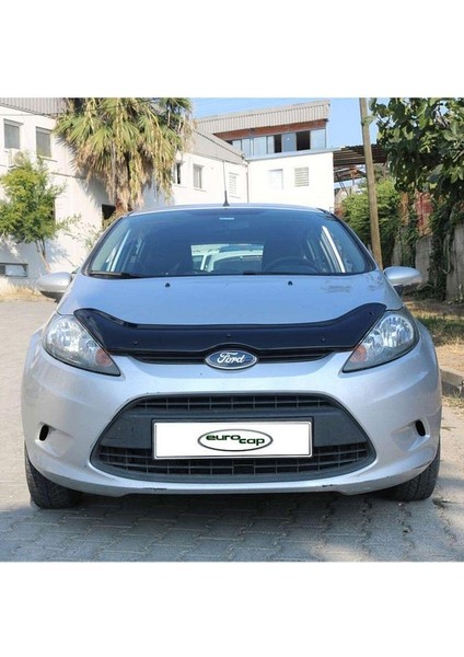 Ford Fiesta Ön Kaput Koruma Rüzgarlığı 3mm Akrilik Abs Parlak Siyah Deflektör 2009-2012 Uyumlu fiyatları