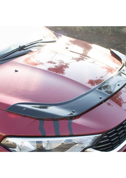 Fiat Egea Ön Kaput Koruma Rüzgarlığı 3mm Akrilik (Abs) Parlak Siyah Deflektör 2015-> fiyatları