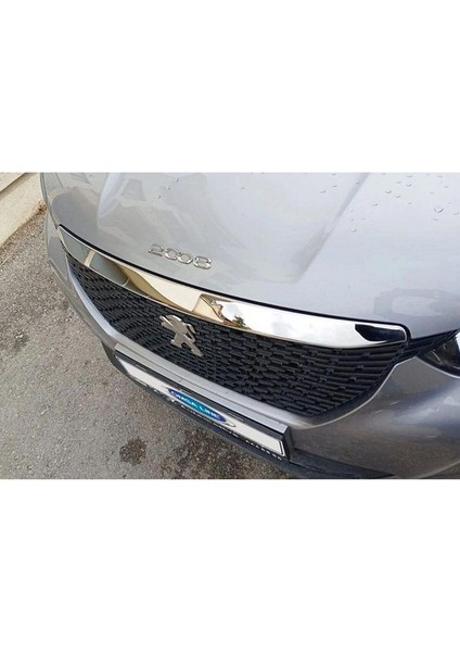 Peugeot 2008 Yeni Ön Kaput Cıtası Krom 2020 2021 modelleri