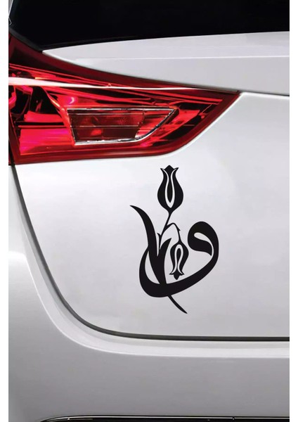 Elif Yazısı Tip 2 Sticker Oto Motor Laptop Duvar Folyo Sticker 25 x 37 cm modelleri