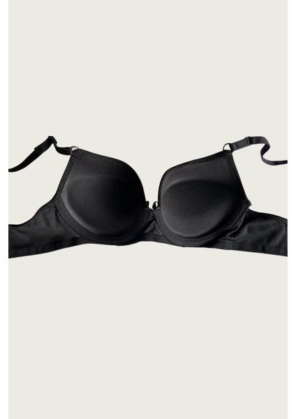 Aria's Closet Mikro Kumaş Push Up Dolgulu Balenli Günlük Tek Destekli Sütyen indirimleri