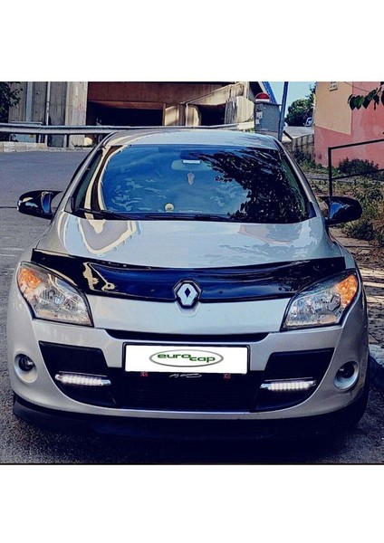 Renault Megane 3 Uyumlu Ön Kaput Koruyuc Rüzgarlığı 2009 2010 2011 2012 2013 2014 2015 2016 2017