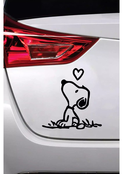 Aşık Snoopy - Araç, Oto, Laptop, Duvar Uyumlu Sticker 50*50 cm modelleri