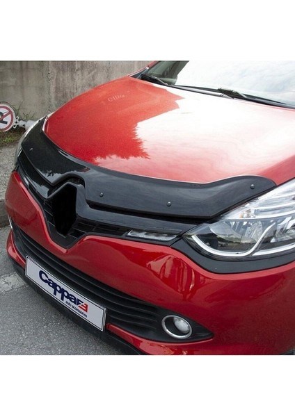 Renault Clio Uyumlu 4 Ön Kaput Koruma / Kaput Rüzgarlığı 2012 ve Sonrası + Kaput Koruyucu fiyatları