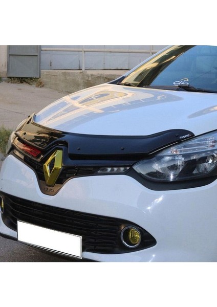 Renault Clio Uyumlu 4 Ön Kaput Koruma / Kaput Rüzgarlığı 2012 ve Sonrası + Kaput Koruyucu fırsatları