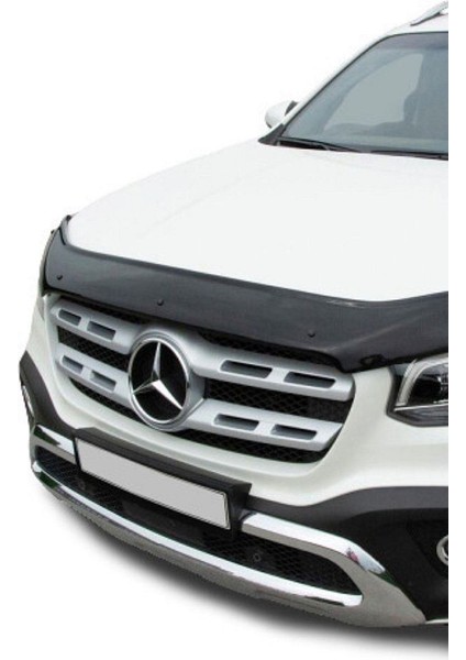 Mercedes X-Class Kaput Koruma / Kaput Rüzgarlığı Koruyucu 2017+ Uyumlu