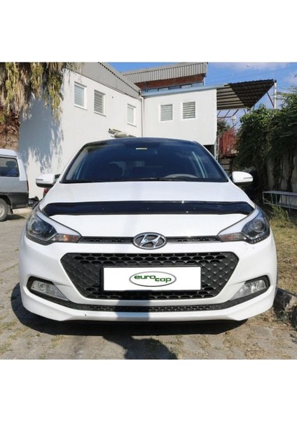 Hyundai I20 2017 ve Üstü Parlak Siyah Ön Kaput Koruma Rüzgarlığı Akrilik 3 mm modelleri