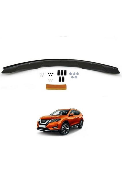 X-Trail Ön Kaput Koruyucu Rüzgarlığı 2014 2015 2016 2017 2018 2019 2020 Uyumlu