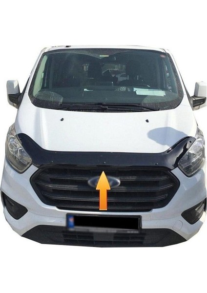 Ford Tourneo Custom 2018-2020 Ön Kaput Koruma / Kaput Rüzgarlığı Koruyucu