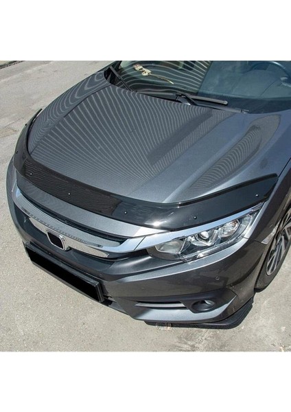 Honda Civic Fc5 Ön Kaput Koruyucu Rüzgarlığı 2016 2017 2018 2019 2020