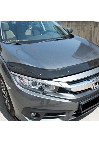 Honda Civic Fc5 Ön Kaput Koruyucu Rüzgarlığı 2016 2017 2018 2019 2020 fiyatları