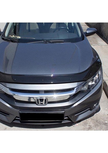 Honda Civic Fc5 Ön Kaput Koruyucu Rüzgarlığı 2016 2017 2018 2019 2020 modelleri