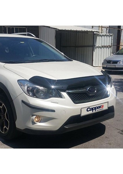 Subaru Xv Ön Kaput Koruma Rüzgarlığı 3mm Akrilik (Abs) Parlak Siyah Deflektör 2012-2016 fırsatları