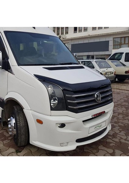 Volkswagen Crafter Ön Kaput Koruma Rüzgarlığı 3mm Akrilik (Abs) Parlak Deflektör 2012-2017 fiyatları
