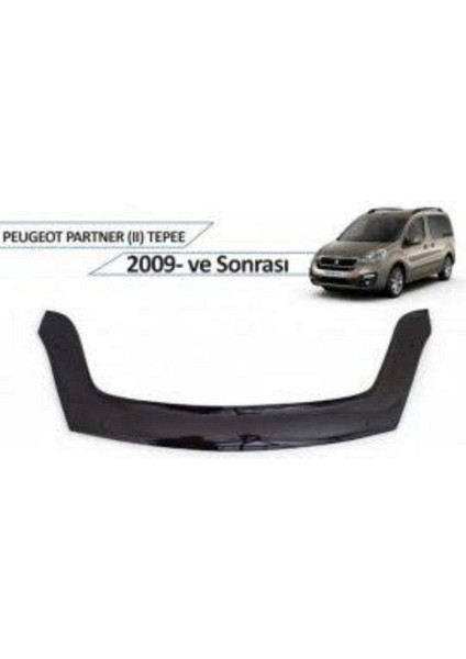 Peugeot Partner Tepe Uyumlu Kaput Koruma / Kaput Rüzgarlığı 2009-2017 fiyatları