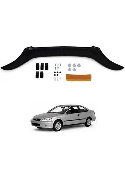 Civic Uyumlu Ön Kaput Koruyucu Rüzgarlığı 1995 1996 1997 1998 1999 2000 fiyatları