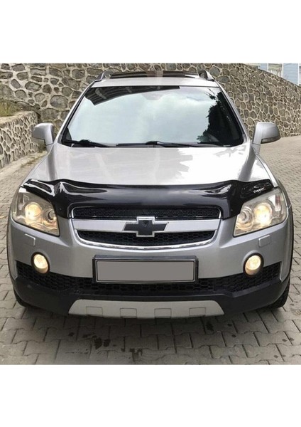 Chevrolet Captiva Ön Kaput Koruma Rüzgarlığı 3mm Akrilik (Abs) Deflektör 2006-2012 Uyumlu fiyatları