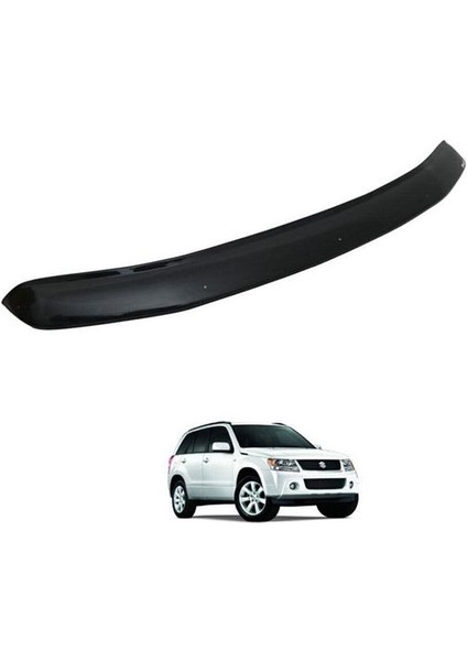 Suzuki Grand Vitera Ön Kaput Koruyucu Rüzgarlık 4mm Akrilik Piano Black 2006-2012 Uyumlu modelleri