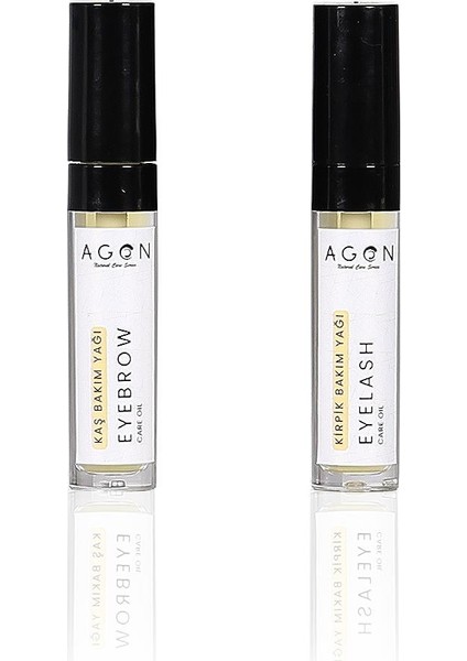 Besleyici Doğal Kaş ve Kirpik Bakım Yağı 5ml+5ml