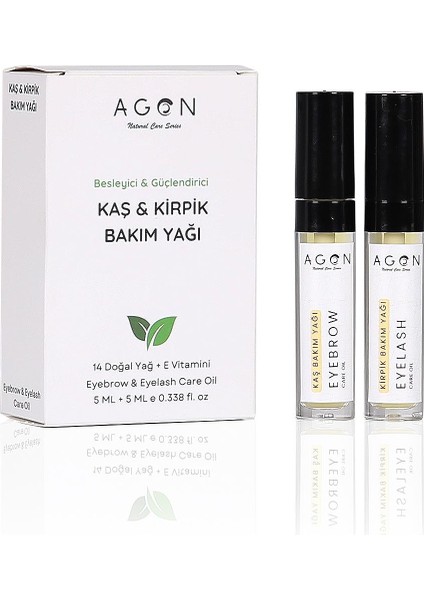 Besleyici Doğal Kaş ve Kirpik Bakım Yağı 5ml+5ml fiyatları