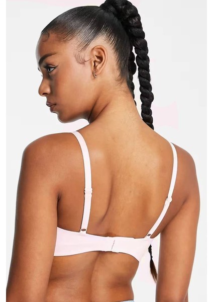 Training Dri Fit Alate Minimalist Light Support Padded Bra Light Pink Kadın Lazer Kesim Bra Açık Pembe fiyatları