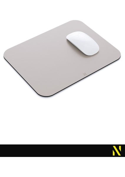 Bej Renkli Ergonomik Mouse Pad - 23 cm x 19 cm - Kaydırmaz Taban Ev ve Ofis Kullanımı Için Ideal Fare Altlığı Mousepad modelleri