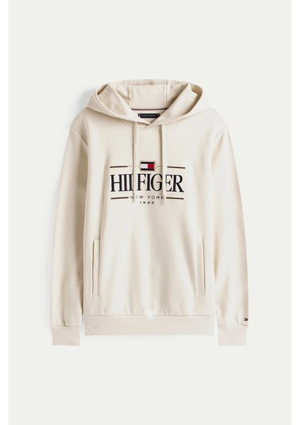 Icon Hılfıger Hoodıe Erkek Bej Kazak MW0MW39586ACG fırsatları