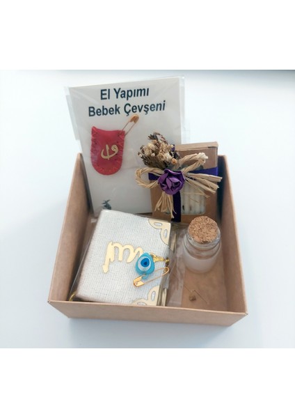 Bebek Mevlüdü Hediye Kutusu Kız 1 Kişiselleştirilebilir modelleri