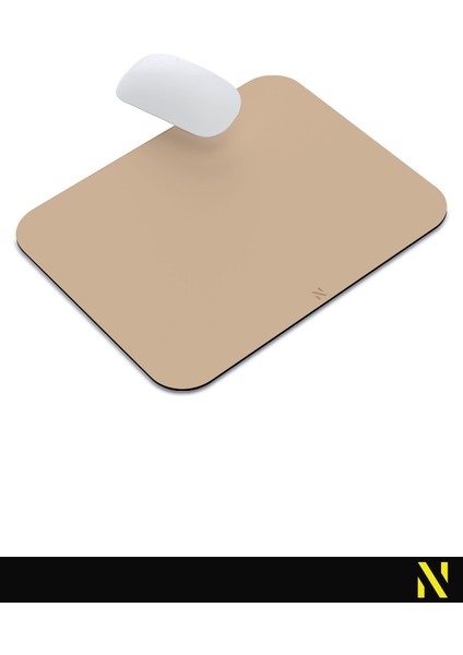 Kahverengi Renkli Ergonomik Mouse Pad - 23 cm x 19 cm - Kaydırmaz Taban Ev ve Ofis Kullanımı Için Ideal Fare Altlığı Mousepad indirimleri