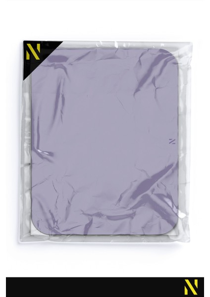 Mor Renkli Ergonomik Mouse Pad - 23 cm x 19 cm - Kaydırmaz Taban Ev ve Ofis Kullanımı Için Ideal Fare Altlığı Mousepad