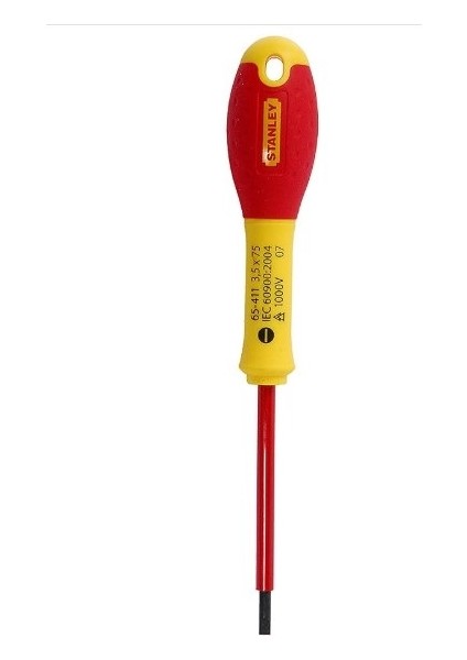Fatmax 0-65-411 Paralel Izoleli Düz Tornavida 1000 V (3.5 mm 75 Mm)