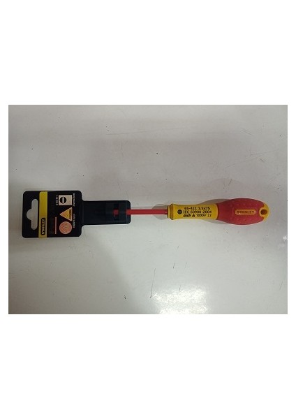 Fatmax 0-65-411 Paralel Izoleli Düz Tornavida 1000 V (3.5 mm 75 Mm) fiyatları