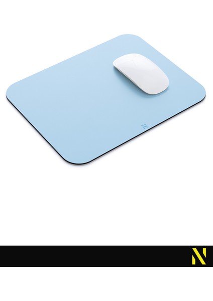 Mavi Renkli Ergonomik Mouse Pad - 23 cm x 19 cm - Kaydırmaz Taban Ev ve Ofis Kullanımı Için Ideal Fare Altlığı Mousepad modelleri