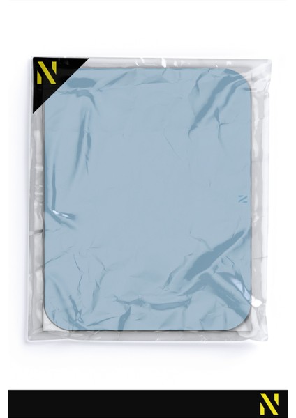 Mavi Renkli Ergonomik Mouse Pad - 23 cm x 19 cm - Kaydırmaz Taban Ev ve Ofis Kullanımı Için Ideal Fare Altlığı Mousepad