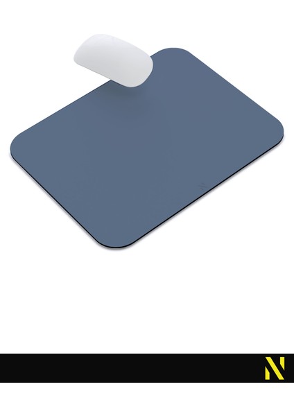 Lacivert Renkli Ergonomik Mouse Pad - 23 cm x 19 cm - Kaydırmaz Taban Ev ve Ofis Kullanımı Için Ideal Fare Altlığı Mousepad indirimleri