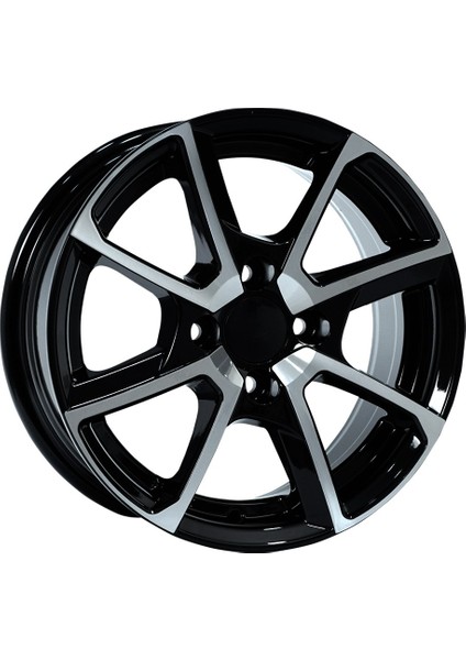 14 Inç 4X100 Clio Accent Era Siyah Elmas Kesim Jant Modeli (4 Adet)